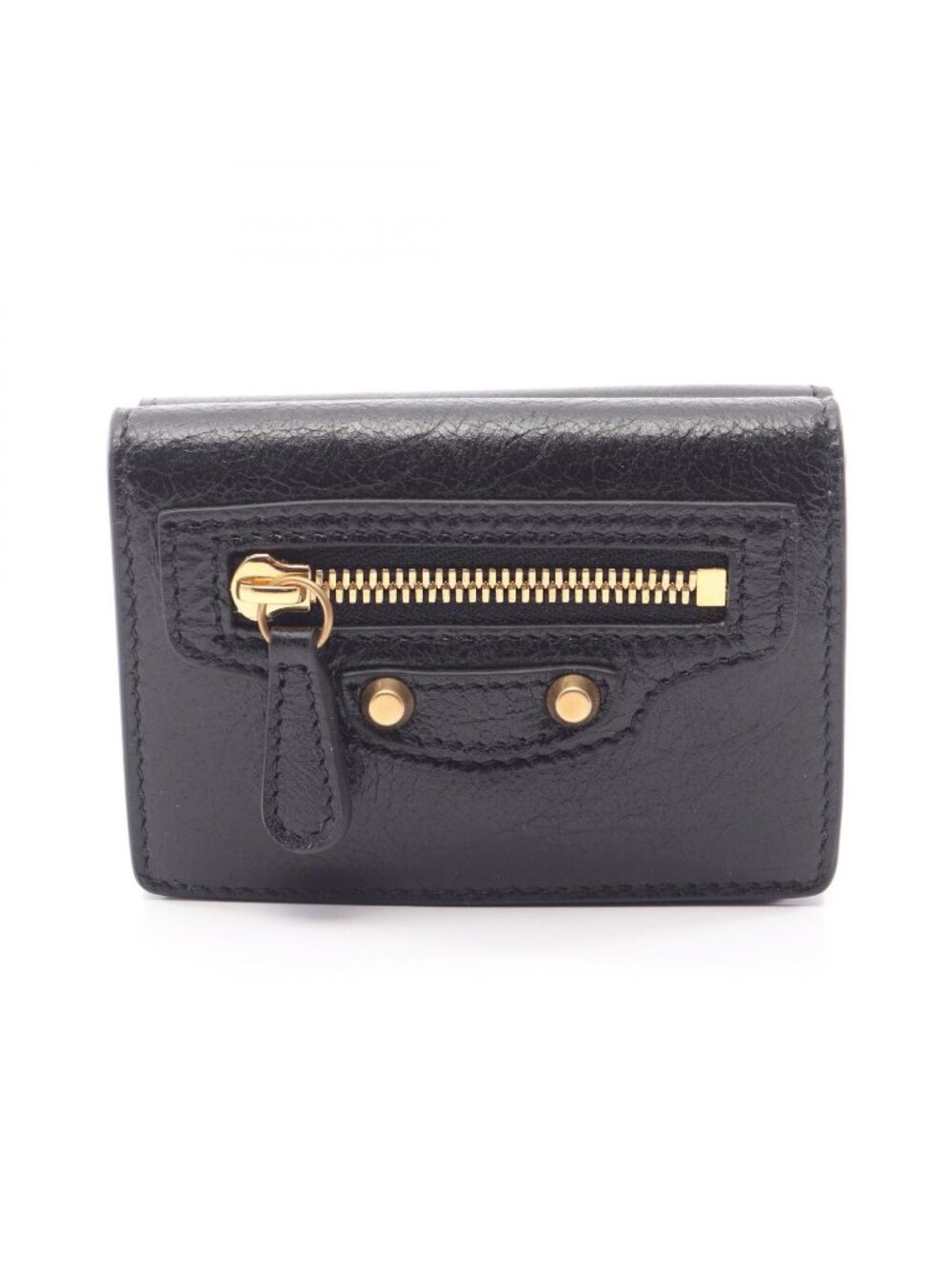 Balenciaga Trifold Wallet le City Mini Leather